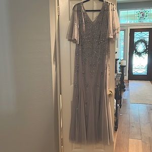 Adrianna Papell dress. Maxi great for wedding guest or mother of the bride/groom